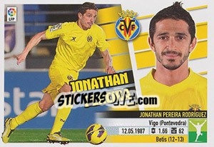 Sticker Jonathan Pereira (14) - Liga Spagnola 2013-2014 n. 616 - Colecciones ESTE