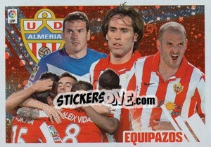Figurina Equipazos 1 (U.D. Almería) - Liga Spagnola 2013-2014 n. 631 - Colecciones ESTE