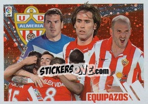 Cromo Equipazos 1 (U.D. Almería) - Liga Spagnola 2013-2014 - Colecciones ESTE