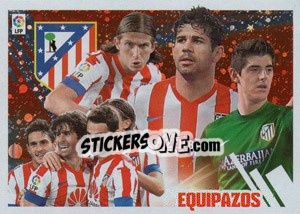 Cromo Equipazos 3 (Atlético de Madrid)