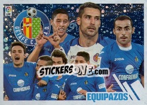 Cromo Equipazos 9 (Getafe C.F.) - Liga Spagnola 2013-2014 - Colecciones ESTE