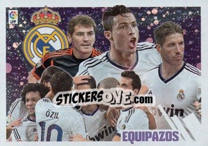 Figurina Equipazos 12 (Real Madrid) - Liga Spagnola 2013-2014 - Colecciones ESTE