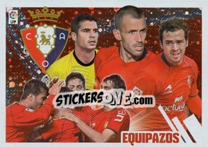 Sticker Equipazos 14 (C. At. Osasuna) - Liga Spagnola 2013-2014 - Colecciones ESTE