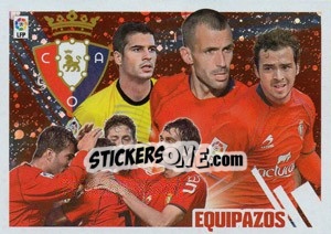 Sticker Equipazos 14 (C. At. Osasuna) - Liga Spagnola 2013-2014 n. 644 - Colecciones ESTE