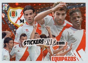 Sticker Equipazos 15 (Rayo Vallecano) - Liga Spagnola 2013-2014 n. 645 - Colecciones ESTE