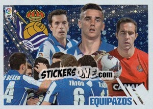 Figurina Equipazos 16 (R. Sociedad) - Liga Spagnola 2013-2014 - Colecciones ESTE