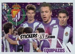 Sticker Equipazos 19 (R. Valladolid) - Liga Spagnola 2013-2014 n. 649 - Colecciones ESTE