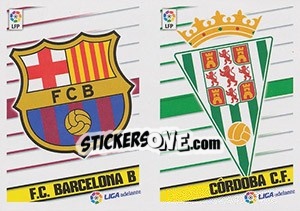 Figurina Escudos Barcelona "B"/Córdoba