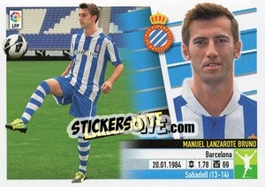 Sticker 2 Lanzarote (R.C.D. Espanyol) - Liga Spagnola 2013-2014 - Colecciones ESTE