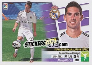 Sticker 7 Isco (Real Madrid) - Liga Spagnola 2013-2014 n. 687 - Colecciones ESTE