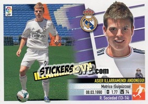 Sticker 21 Illarramendi (Real Madrid) - Liga Spagnola 2013-2014 n. 701 - Colecciones ESTE
