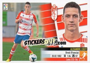 Sticker 27 Coeff (Granada C.F.) - Liga Spagnola 2013-2014 n. 707 - Colecciones ESTE