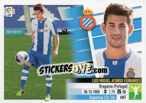 Figurina 40 Pizzi (R.C.D. Espanyol) - Liga Spagnola 2013-2014 - Colecciones ESTE