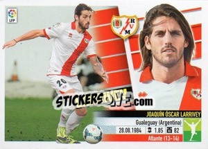 Sticker 41 Larrivey (Rayo Vallecano) - Liga Spagnola 2013-2014 n. 721 - Colecciones ESTE