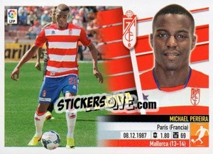 Sticker 63 Pereira (Granada C.F.) - Liga Spagnola 2013-2014 n. 743 - Colecciones ESTE