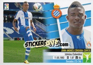 Cromo 64 Córdoba (R.C.D. Espanyol) - Liga Spagnola 2013-2014 n. 744 - Colecciones ESTE