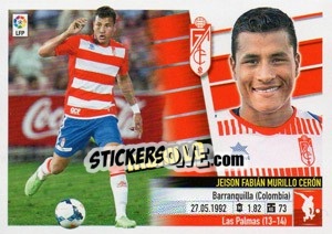 Sticker N. 61B Murillo (Granada C.F.) - Liga Spagnola 2013-2014 n. 748 - Colecciones ESTE