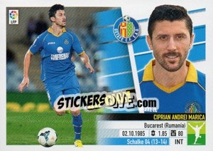 Sticker N. 64B Ciprian Marica (Getafe C.F.) - Liga Spagnola 2013-2014 n. 751 - Colecciones ESTE