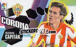 Sticker Corona (U.D. Almería) - Liga Spagnola 2013-2014 - Colecciones ESTE
