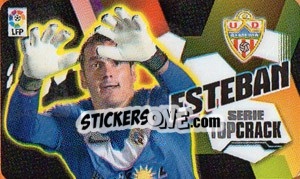 Sticker Esteban (U.D. Almería) - Liga Spagnola 2013-2014 - Colecciones ESTE