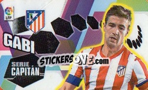 Figurina Gabi (Atlético de Madrid) - Liga Spagnola 2013-2014 - Colecciones ESTE