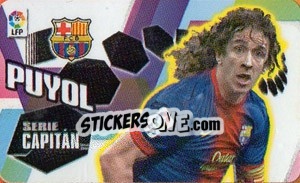 Cromo Puyol (F.C. Barcelona) - Liga Spagnola 2013-2014 - Colecciones ESTE