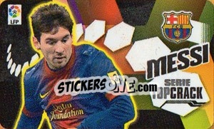 Sticker Messi (F.C. Barcelona) - Liga Spagnola 2013-2014 n. 763 - Colecciones ESTE