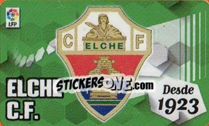 Cromo Elche C.F. - Liga Spagnola 2013-2014 - Colecciones ESTE