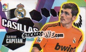 Cromo Casillas (Real Madrid) - Liga Spagnola 2013-2014 - Colecciones ESTE