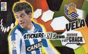 Sticker Carlos Vela (R. Sociedad) - Liga Spagnola 2013-2014 n. 799 - Colecciones ESTE