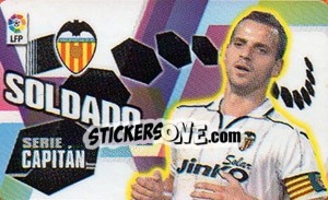 Sticker Soldado (Valencia C.F.) - Liga Spagnola 2013-2014 - Colecciones ESTE