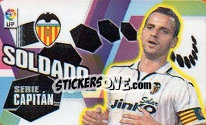 Cromo Soldado (Valencia C.F.) - Liga Spagnola 2013-2014 - Colecciones ESTE