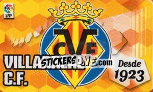 Sticker Villareal C.F. - Liga Spagnola 2013-2014 n. 809 - Colecciones ESTE