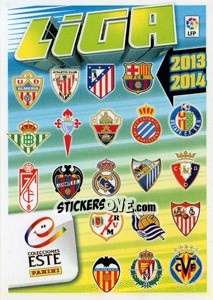 Sticker Escudos (2) - Liga Spagnola 2013-2014 - Colecciones ESTE