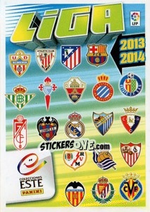 Sticker Escudos (2) - Liga Spagnola 2013-2014 n. 833 - Colecciones ESTE
