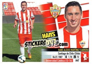 Sticker Hans Martínez