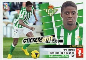 Sticker N'Diaye - Liga Spagnola 2013-2014 - Colecciones ESTE
