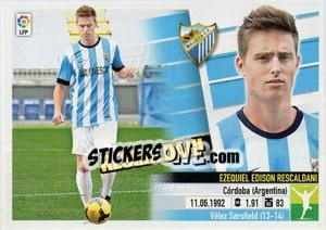 Sticker Rescaldani - Liga Spagnola 2013-2014 n. 25TR - Colecciones ESTE