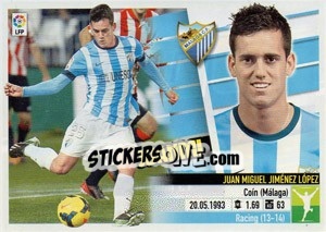 Sticker Juanmi - Liga Spagnola 2013-2014 n. 26TR - Colecciones ESTE