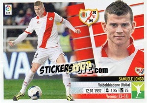 Sticker Longo - Liga Spagnola 2013-2014 n. 31TR - Colecciones ESTE