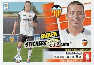 Sticker Rúben Vezo - Liga Spagnola 2013-2014 n. 33TR - Colecciones ESTE