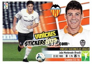 Sticker Vinicius Araújo - Liga Spagnola 2013-2014 n. 37TR - Colecciones ESTE
