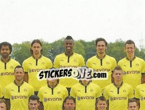 Sticker Das Team - Borussia Dortmund 2012-2013 - Panini