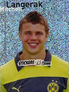 Sticker Mitchell Langerak - Borussia Dortmund 2012-2013 n. 24 - Panini