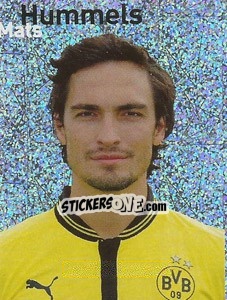 Sticker Mats Hummels - Borussia Dortmund 2012-2013 n. 33 - Panini
