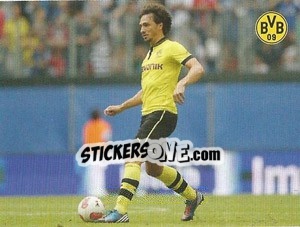 Sticker Mats Hummels - Borussia Dortmund 2012-2013 n. 34 - Panini