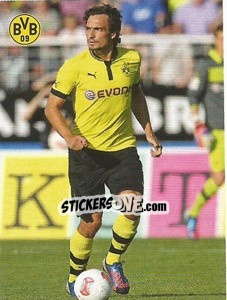 Sticker Mats Hummels - Borussia Dortmund 2012-2013 n. 37 - Panini