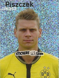 Sticker Lukasz Piszczek - Borussia Dortmund 2012-2013 n. 53 - Panini