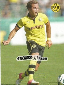 Sticker Mario Götze - Borussia Dortmund 2012-2013 n. 96 - Panini