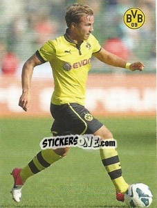 Cromo Mario Götze - Borussia Dortmund 2012-2013 - Panini